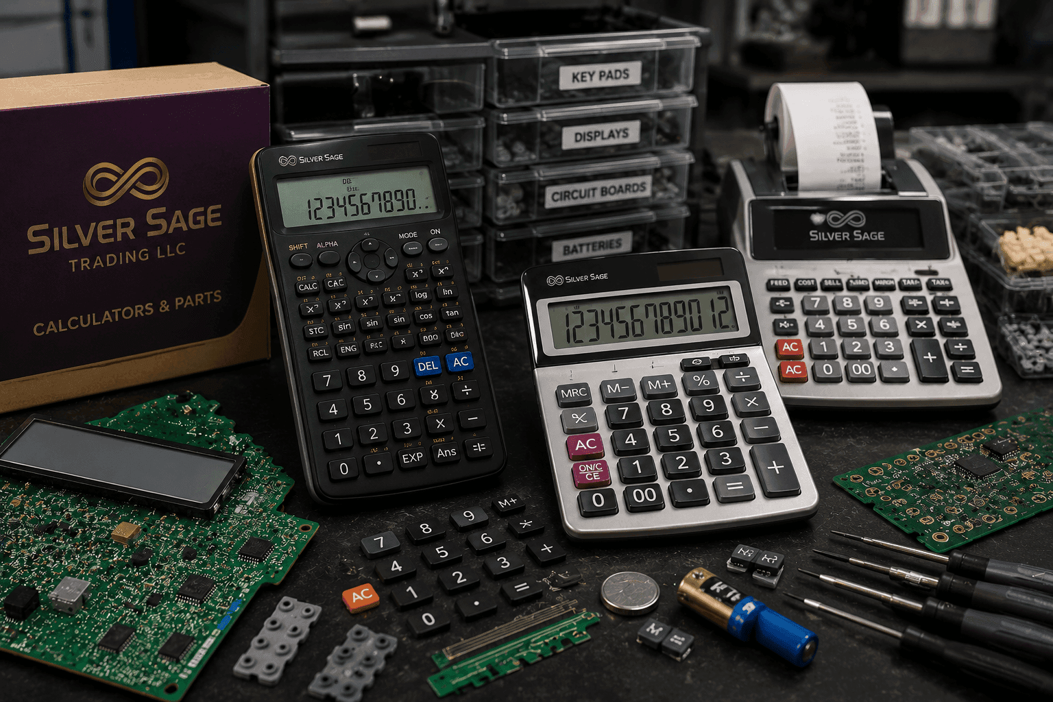 Calculators & Spare Parts
